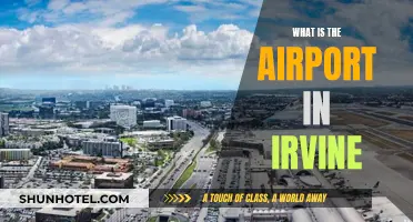 Irvine's Airport: Location and Flights