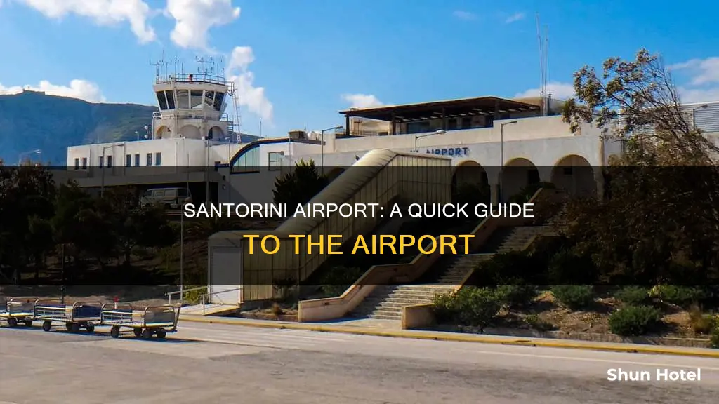 what is the airport in santorni