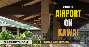 Exploring the Airport on Kauai Island