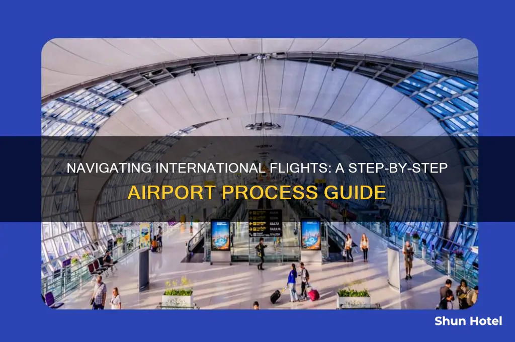 what is the airport process for international flights