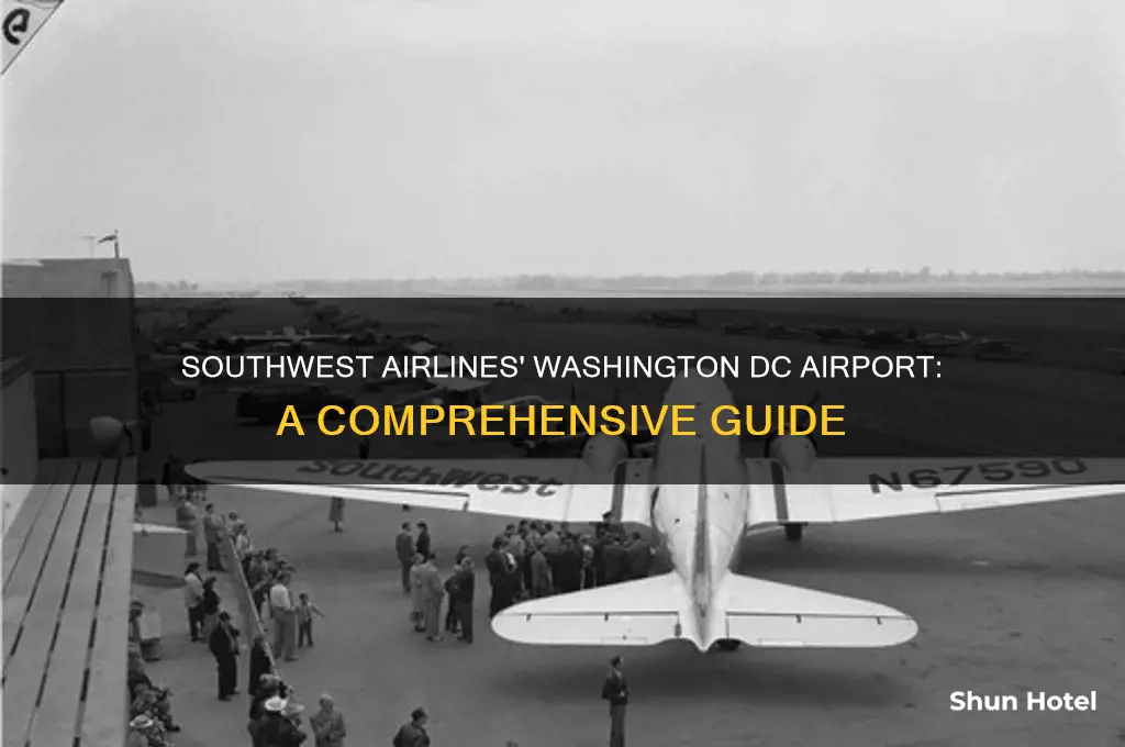 what is the airport southwest flies to in dc