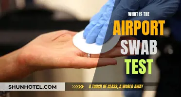 Swab Test: Airport Health Check-in