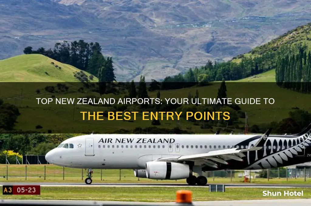 what is the best airport to fly into new zealand