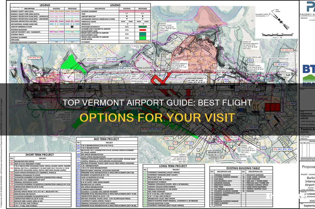 what is the best airport to fly intovermont