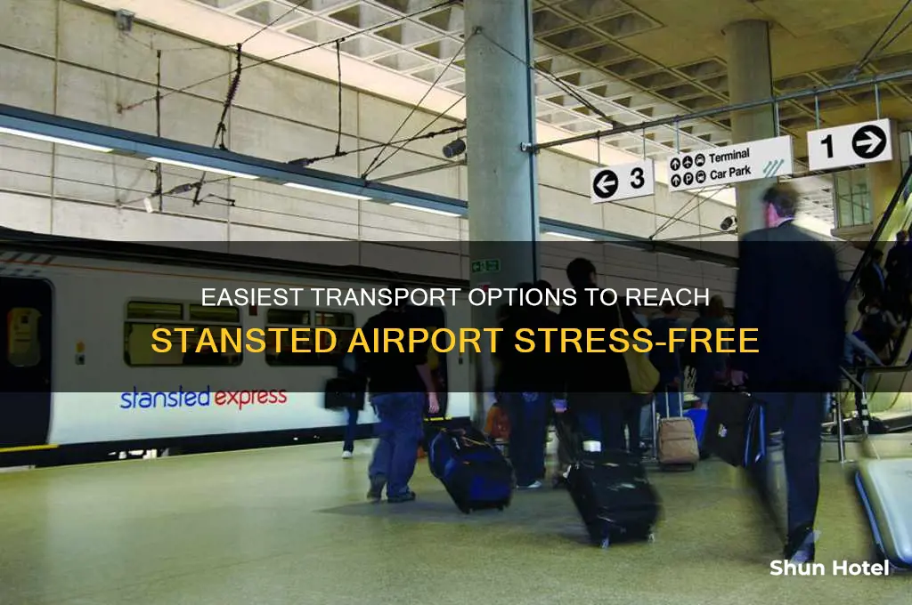 what is the best way to get to stansted airport