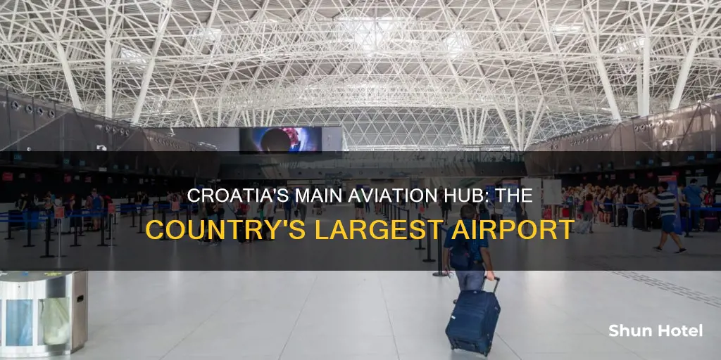 what is the biggest croatia airport