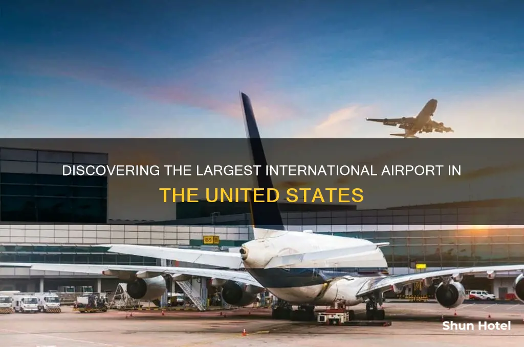 what is the biggest international airport in the usa