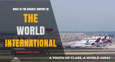 Discovering the World's Busiest International Airport: A Global Hub Revealed