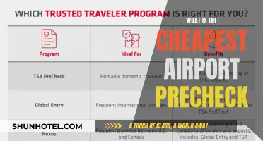 Airport Precheck: The Cheapest Options for Travelers