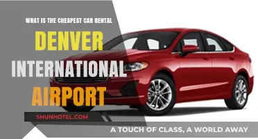 Affordable Car Rentals at Denver International Airport: Your Budget Guide