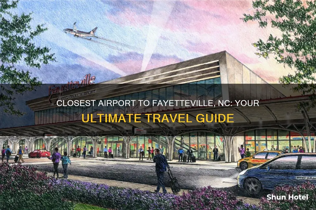 what is the closest airport around fayetteville north carolina