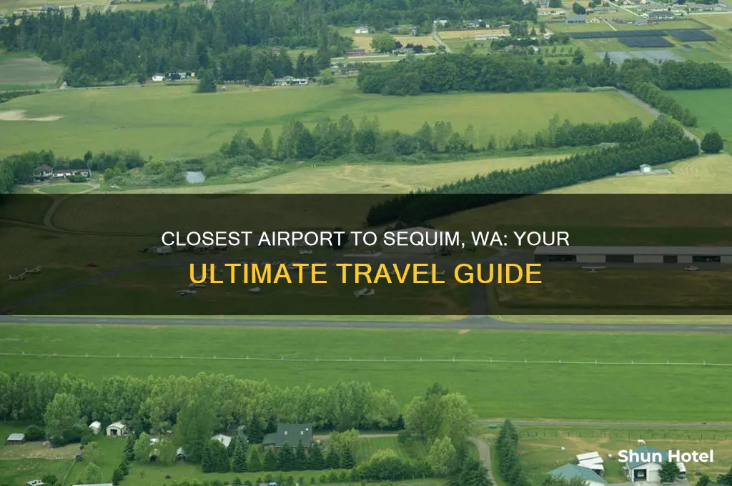what is the closest airport fro sequim wa