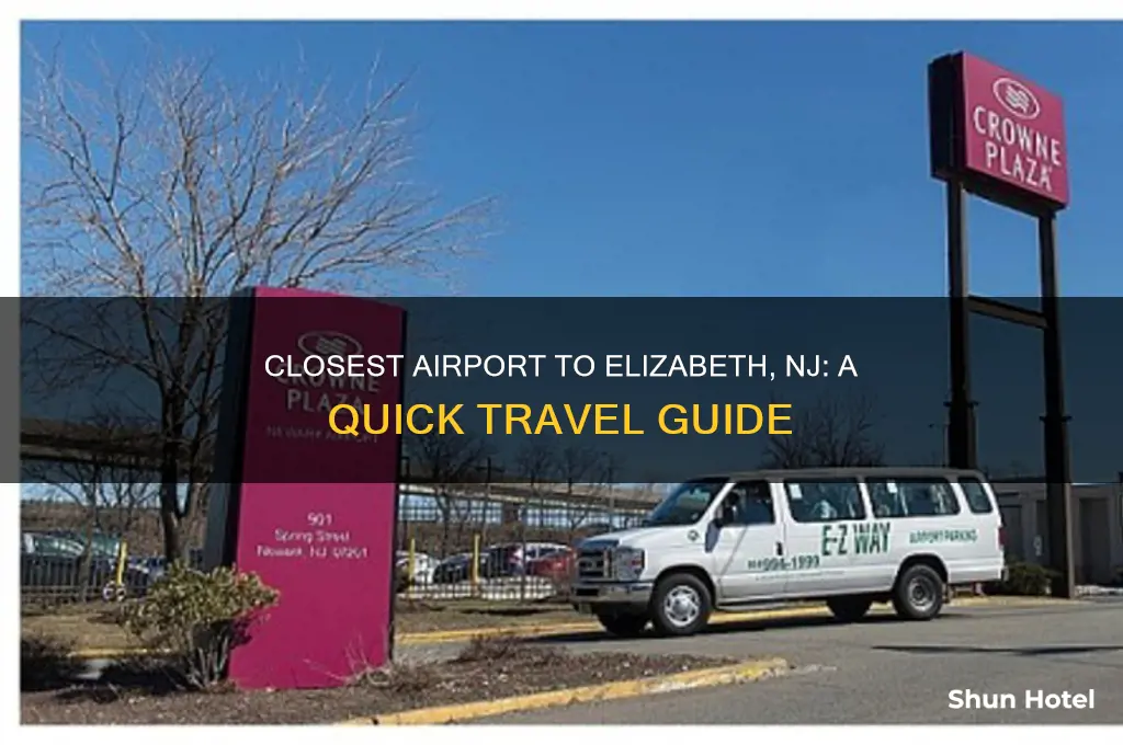 what is the closest airport from elizabeth new jersey