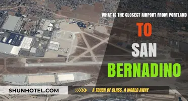 Closest Airport Options for Portland to San Bernardino Travelers