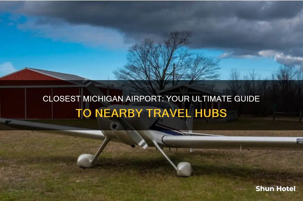 what is the closest airport in michigan