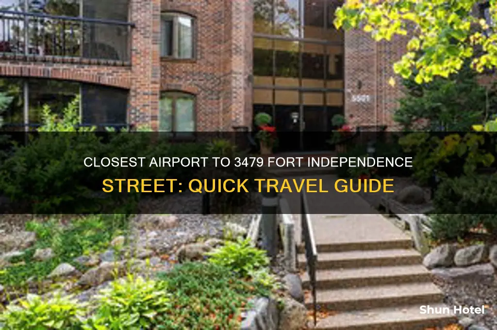 what is the closest airport to 3479 fort independence street