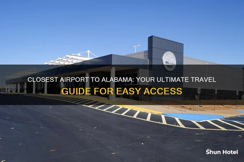 what is the closest airport to alabama