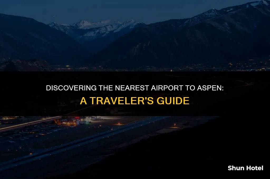 what is the closest airport to aspen