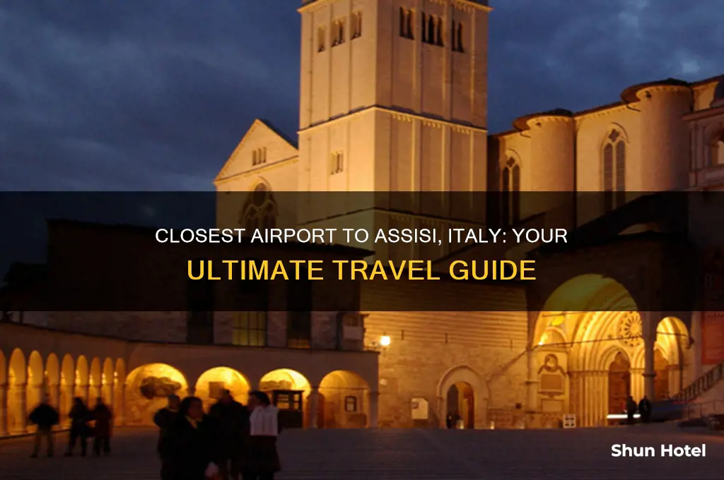 what is the closest airport to assisi italy