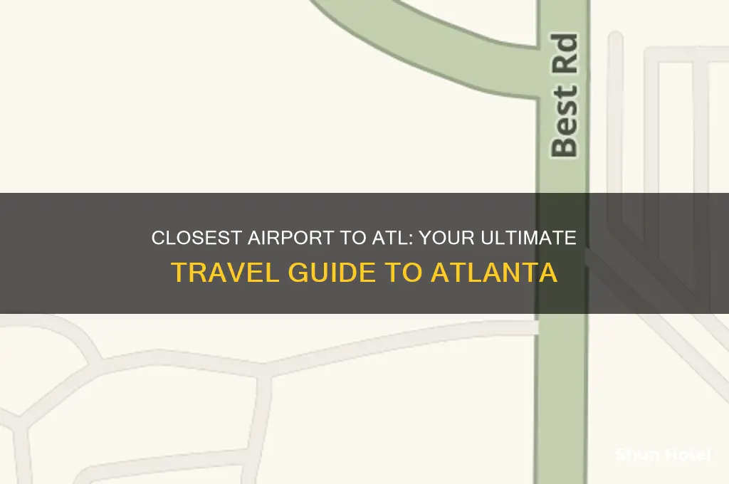 what is the closest airport to atl