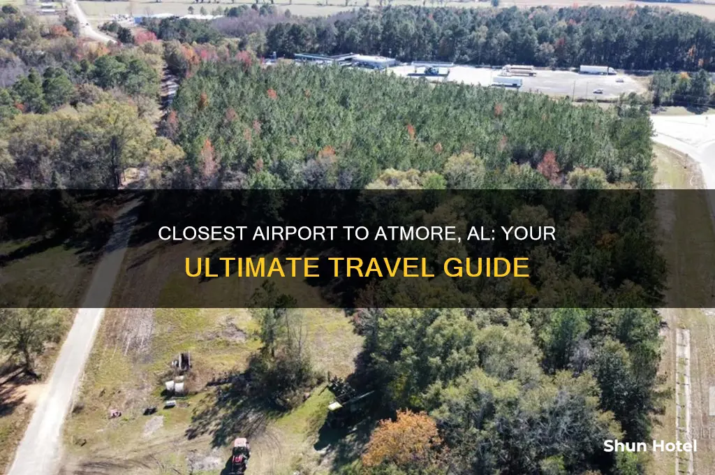 what is the closest airport to atmore al
