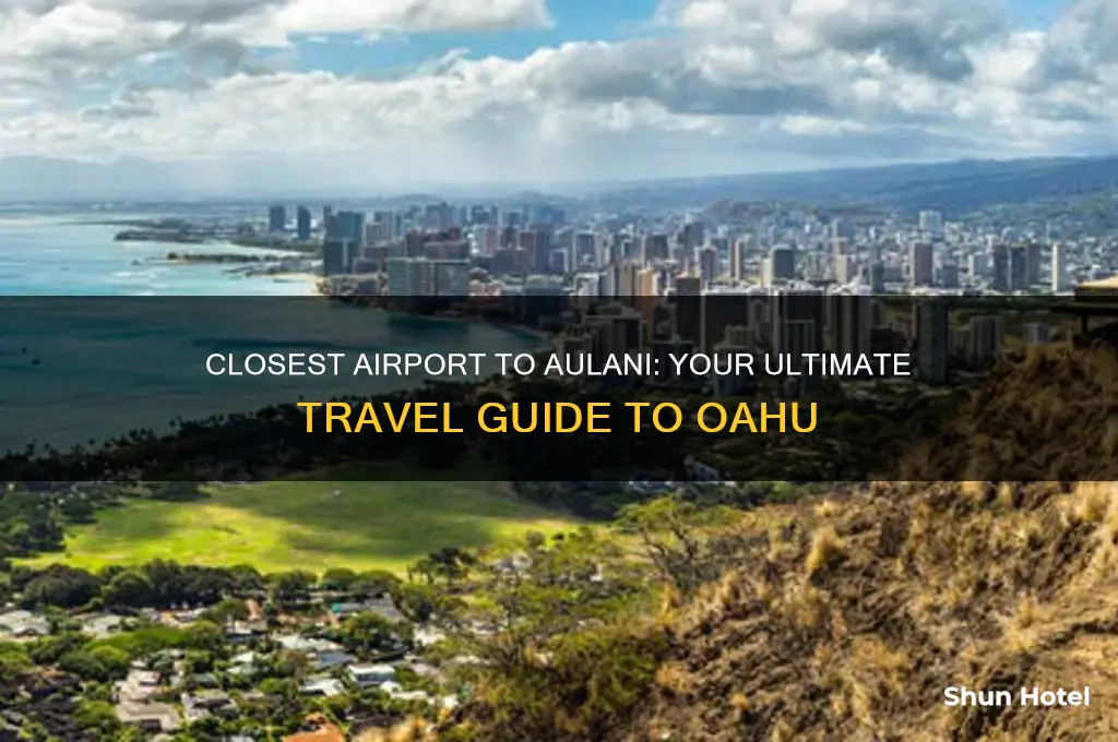 what is the closest airport to aulani