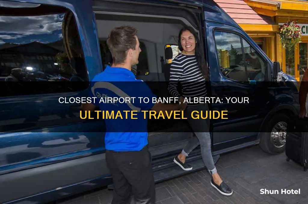 what is the closest airport to banff alberta