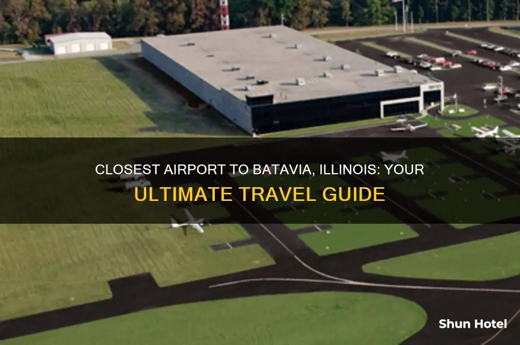 what is the closest airport to batavia illinois