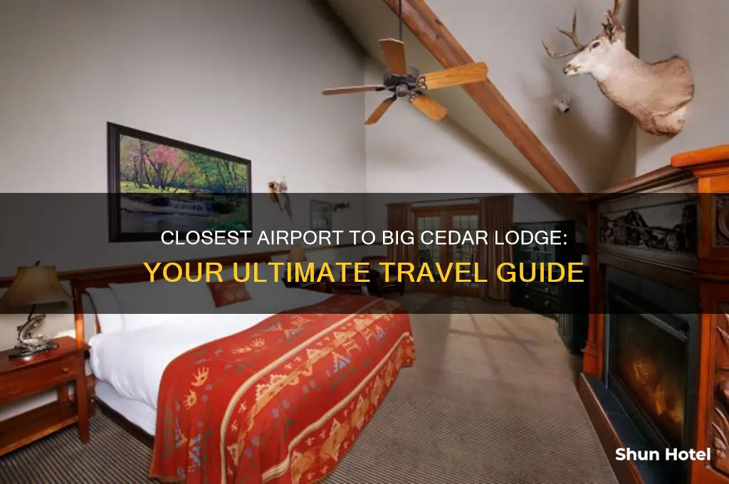 what is the closest airport to big cedar lodge