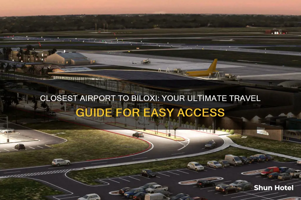 what is the closest airport to biloxi