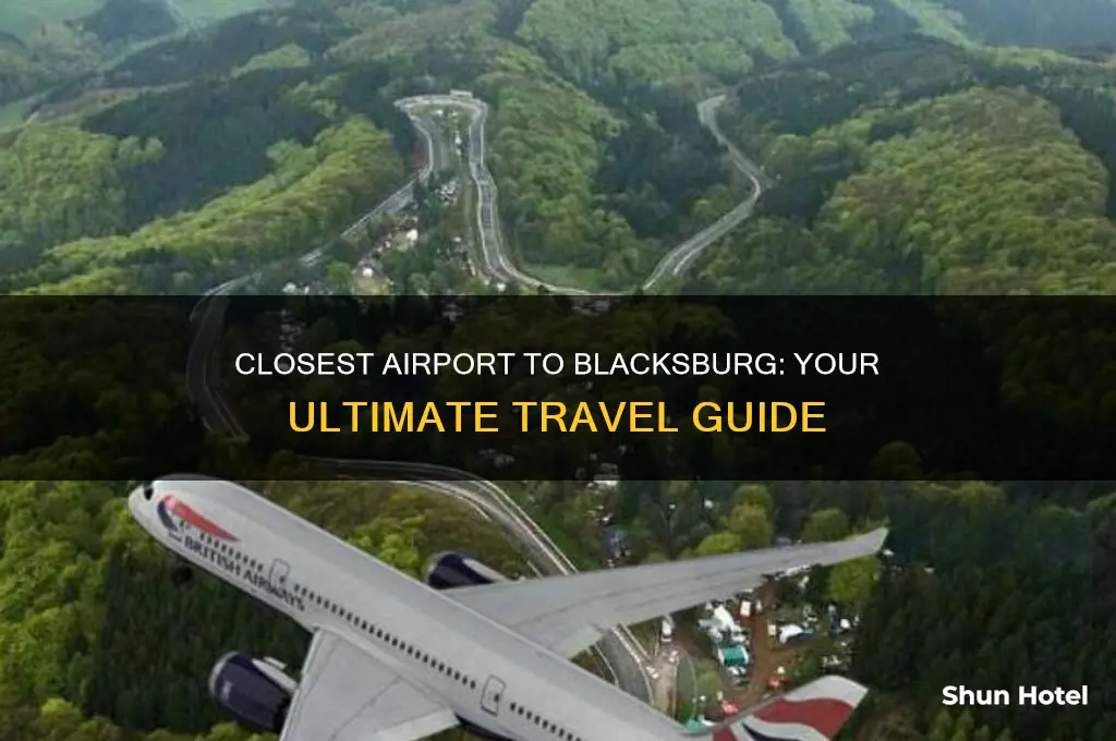 what is the closest airport to blacksbrug