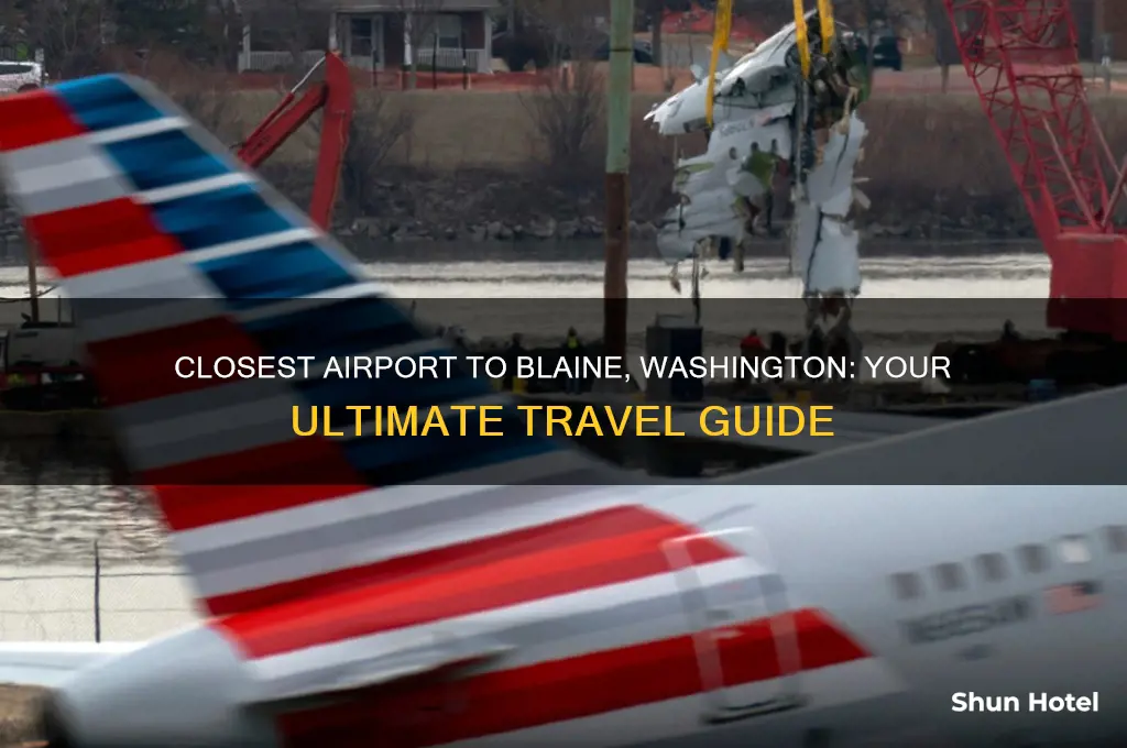 what is the closest airport to blaine washington