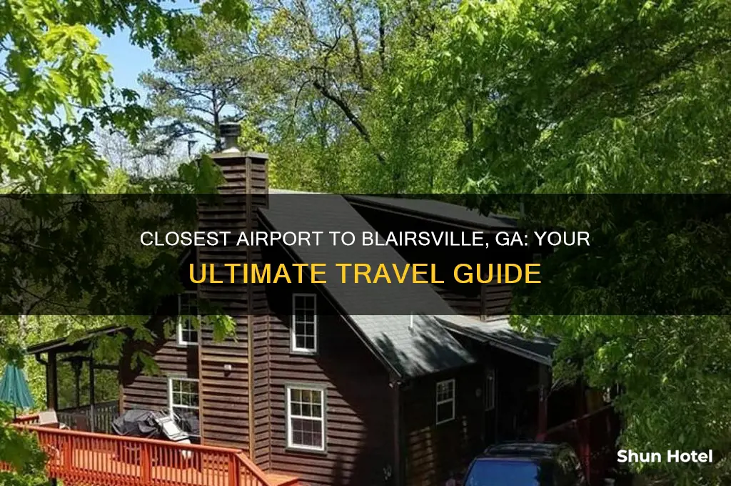 what is the closest airport to blairsville ga