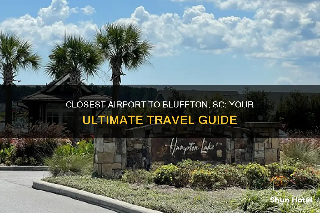 what is the closest airport to bluffton south carolina