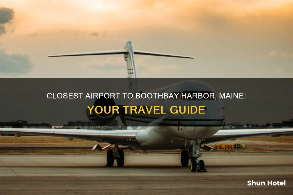 what is the closest airport to boothbay harbor maine