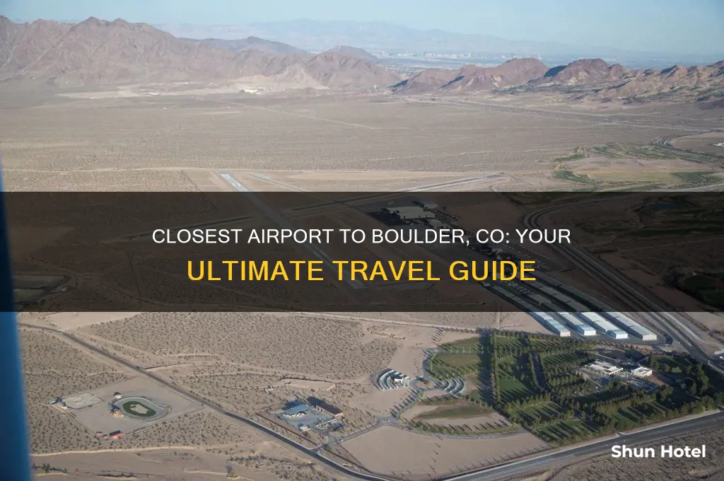 what is the closest airport to boulder co