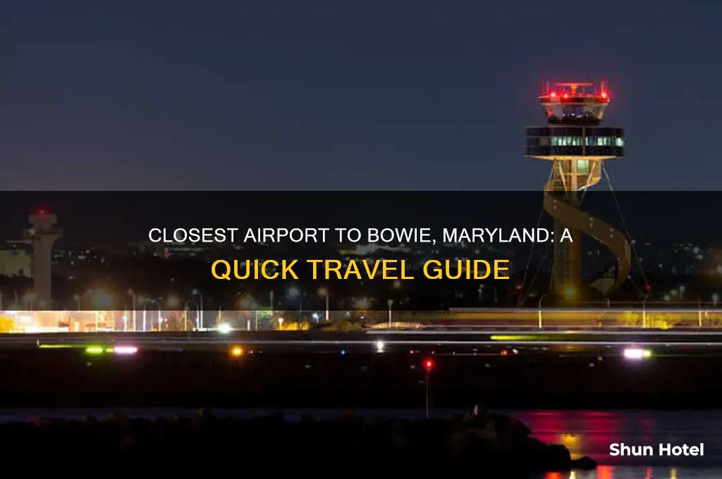 what is the closest airport to bowie maryland