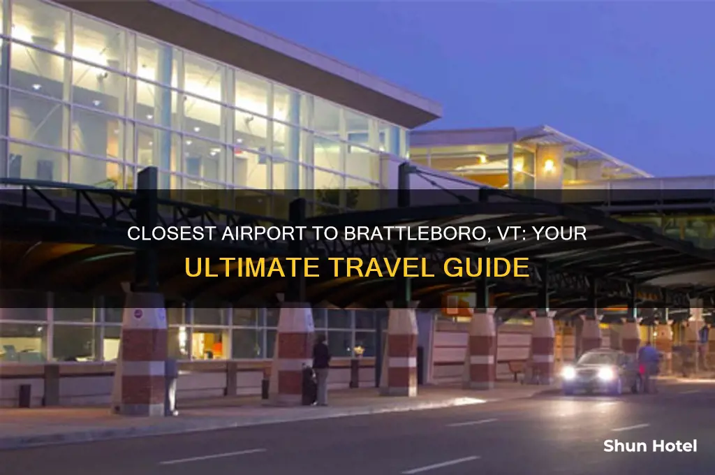 what is the closest airport to brattleboro vt