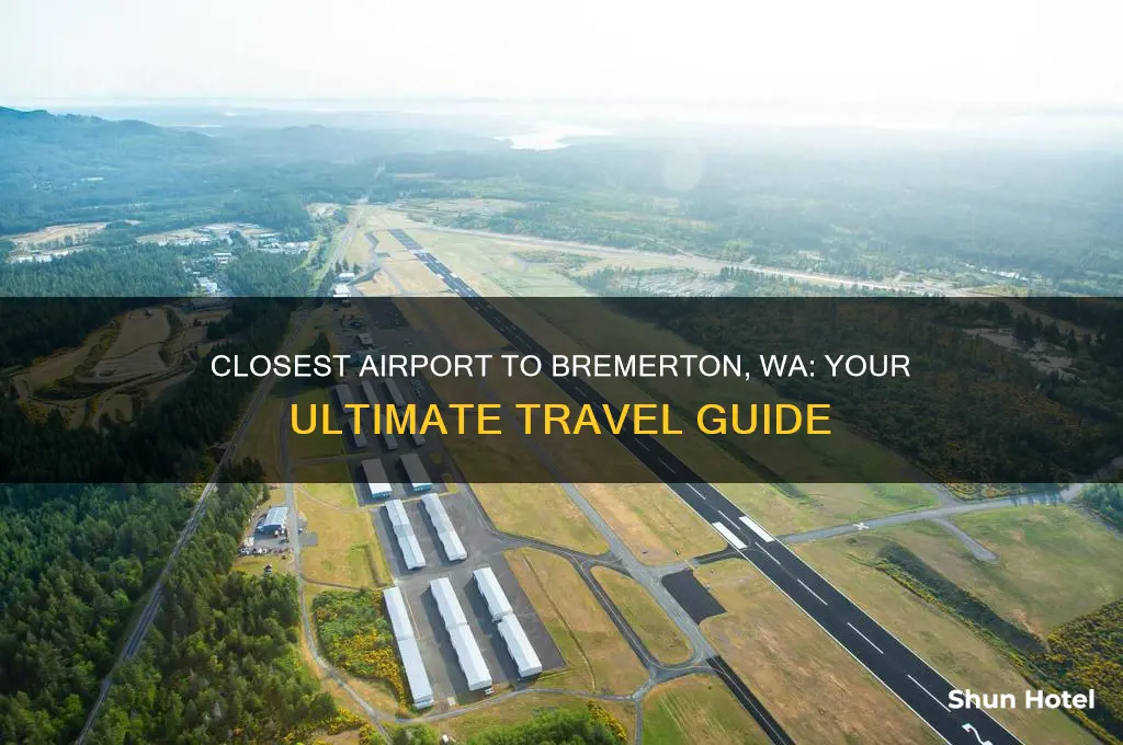 what is the closest airport to bremerton wa