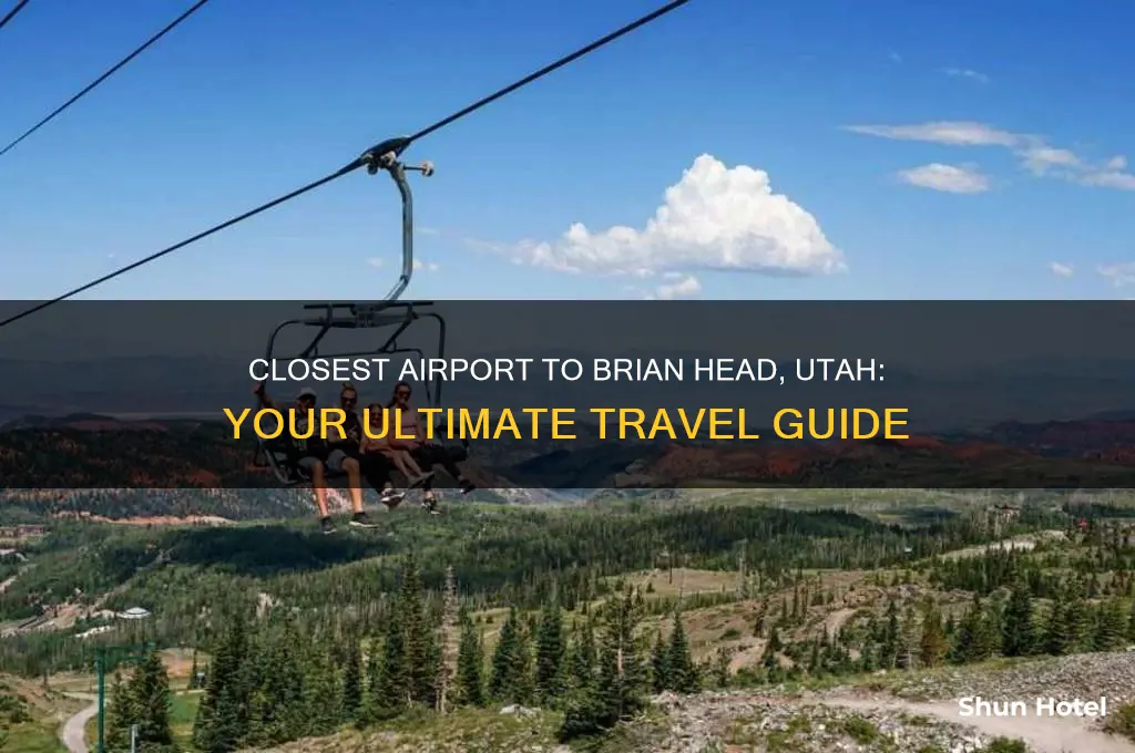 what is the closest airport to brian head utah