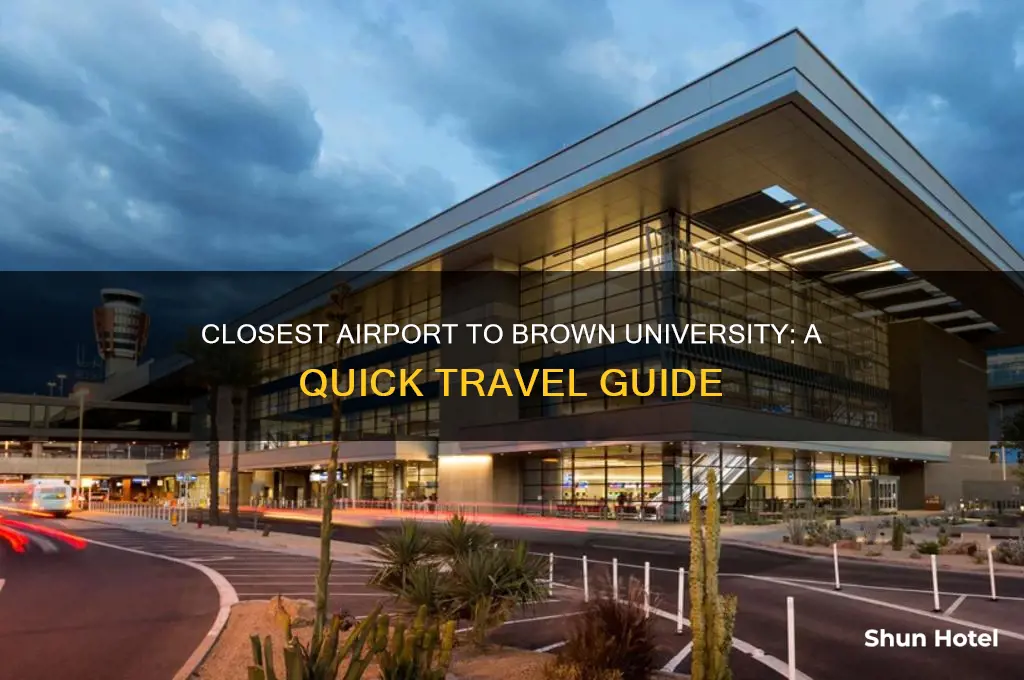 what is the closest airport to brown university