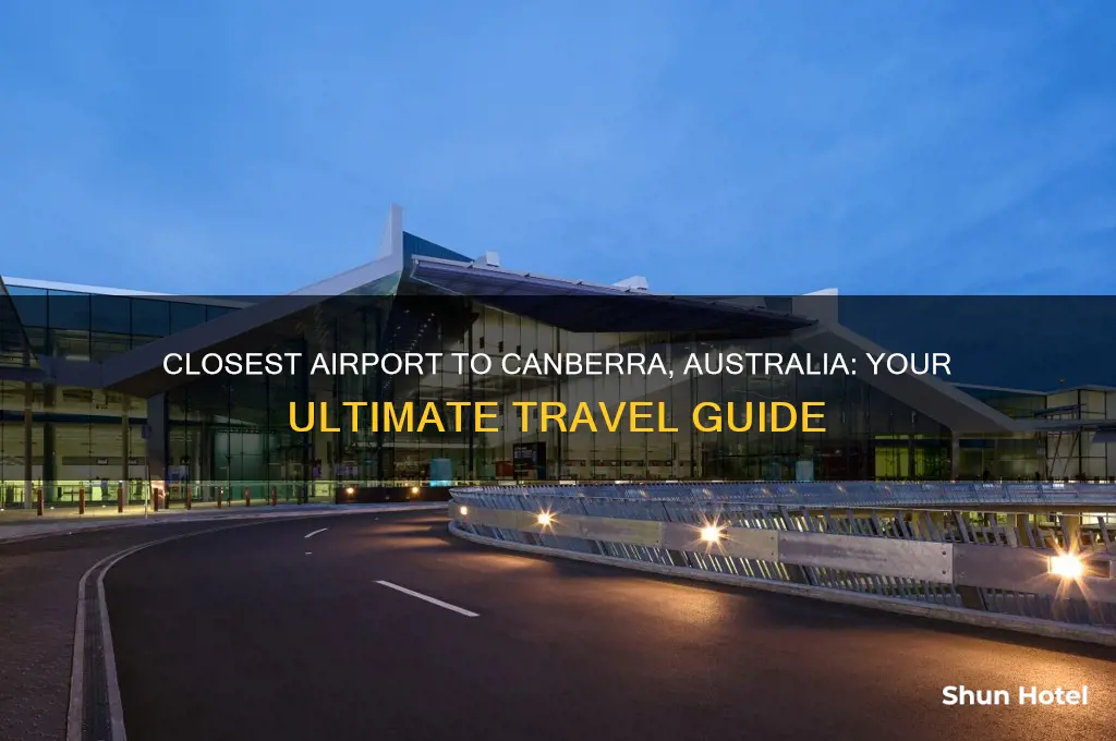 what is the closest airport to canberra australia