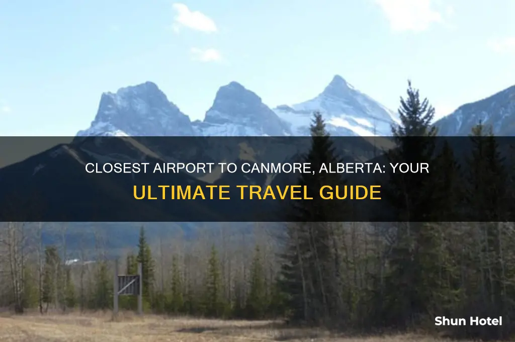 what is the closest airport to canmore alberta