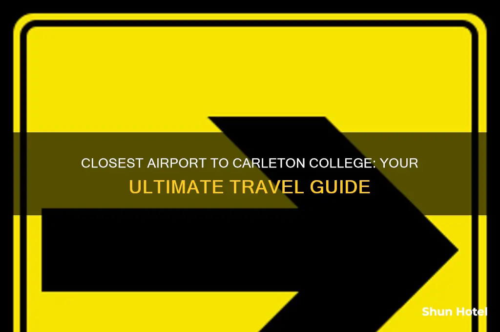 what is the closest airport to carleton college