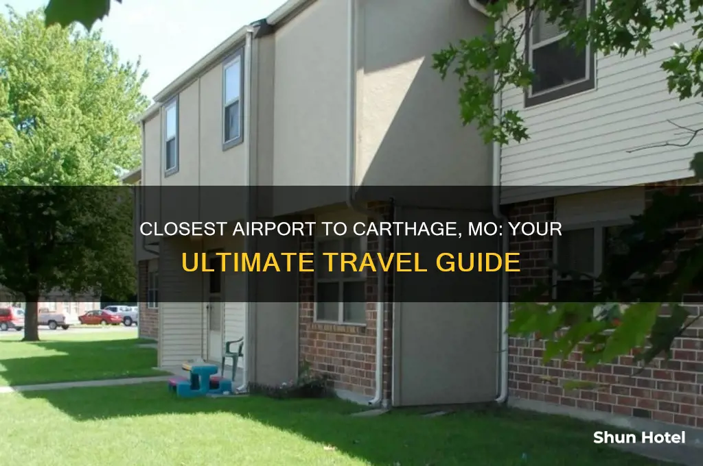 what is the closest airport to carthage mo