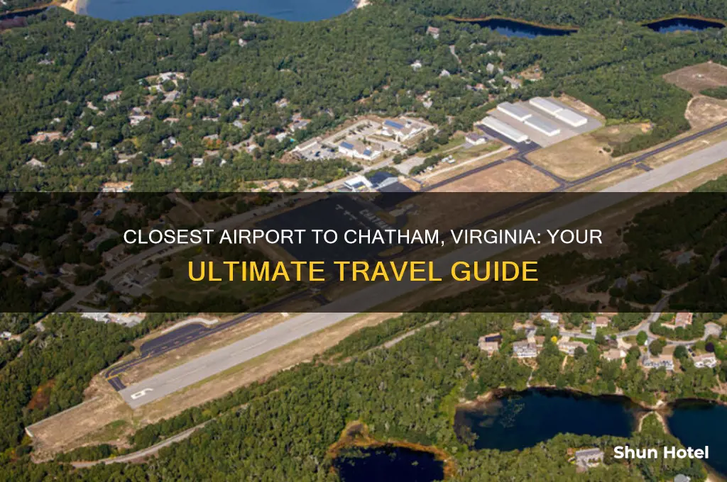what is the closest airport to chatham virginia