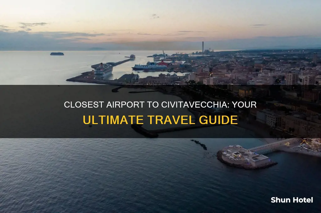 what is the closest airport to civitavecchia