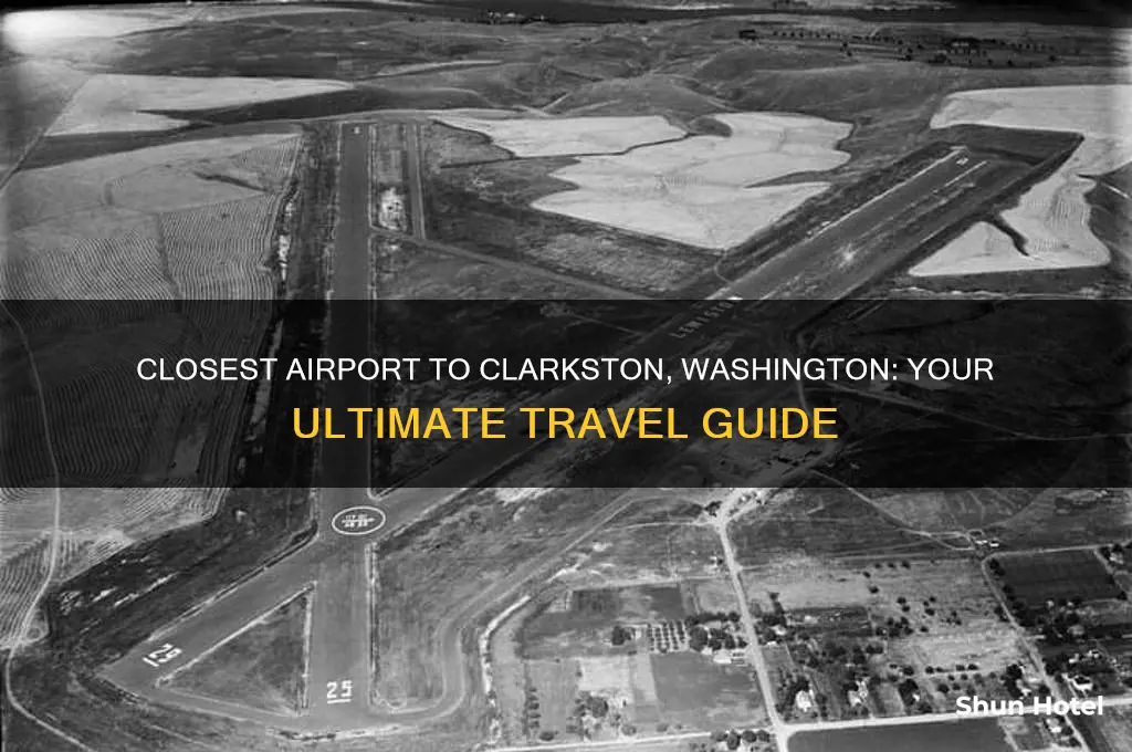 what is the closest airport to clarkston washingon