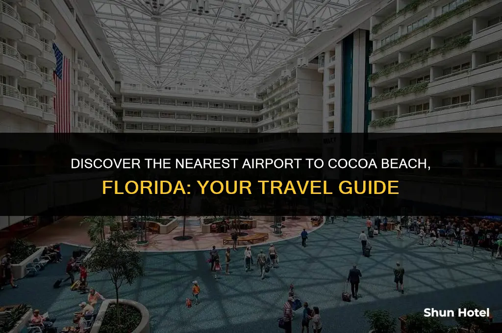 what is the closest airport to cocoa beach florida