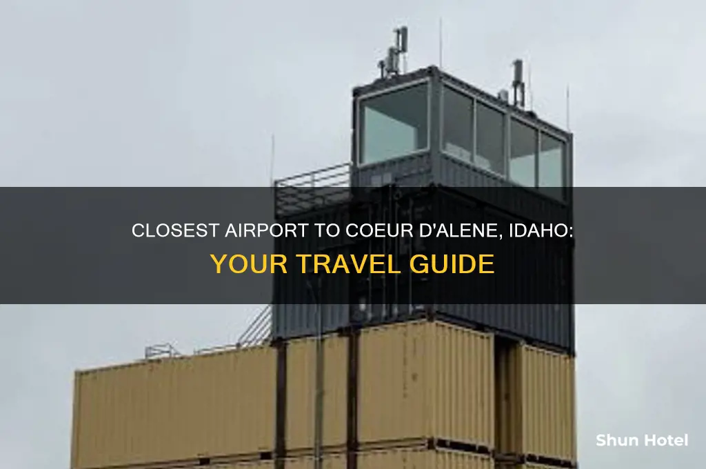 what is the closest airport to coeur d alene idaho